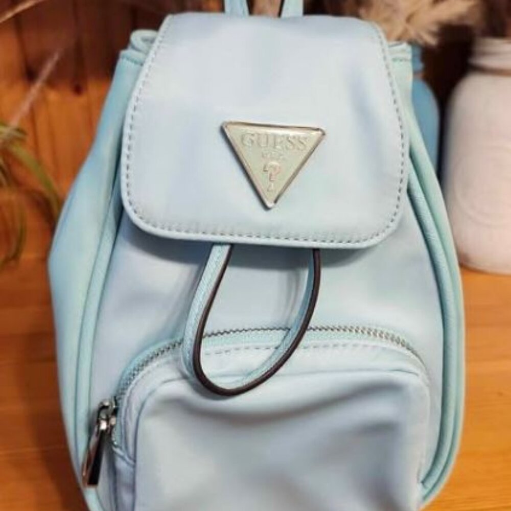BRAND NEW GUESS small backpack Teal